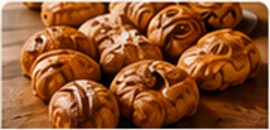 Fırından yeni çıkmış çörekler