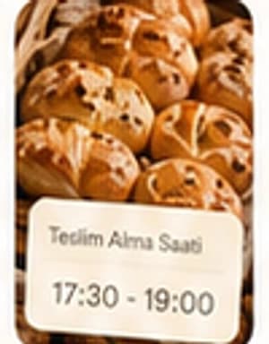 Teslim alma saatini kontrol et